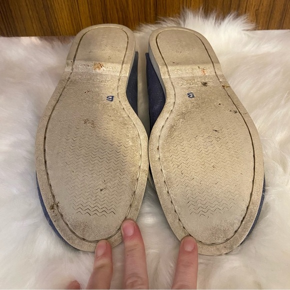 Sperry men’s blue boat shoes in size 7 - Picture 8 of 9
